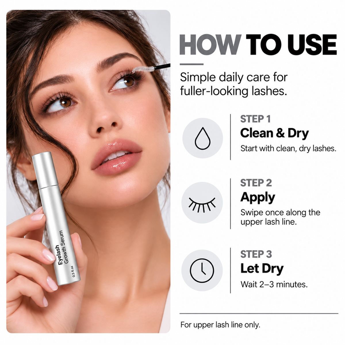 Eyelash Growth Serum & Lash Conditioner